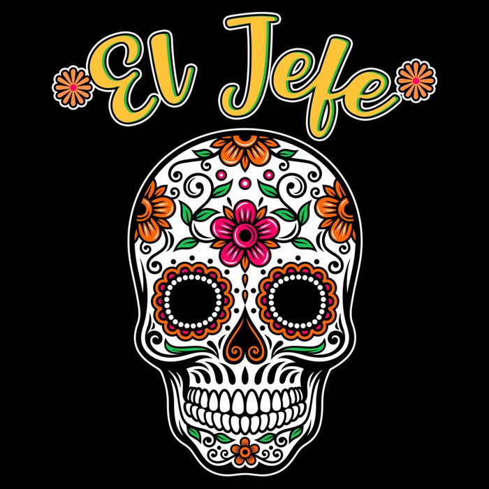El Jefe Dia De Los Muertos Cooling Performance Crew T-Shirt