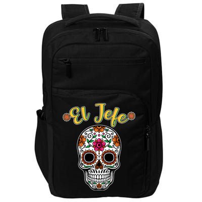 El Jefe Dia De Los Muertos Impact Tech Backpack