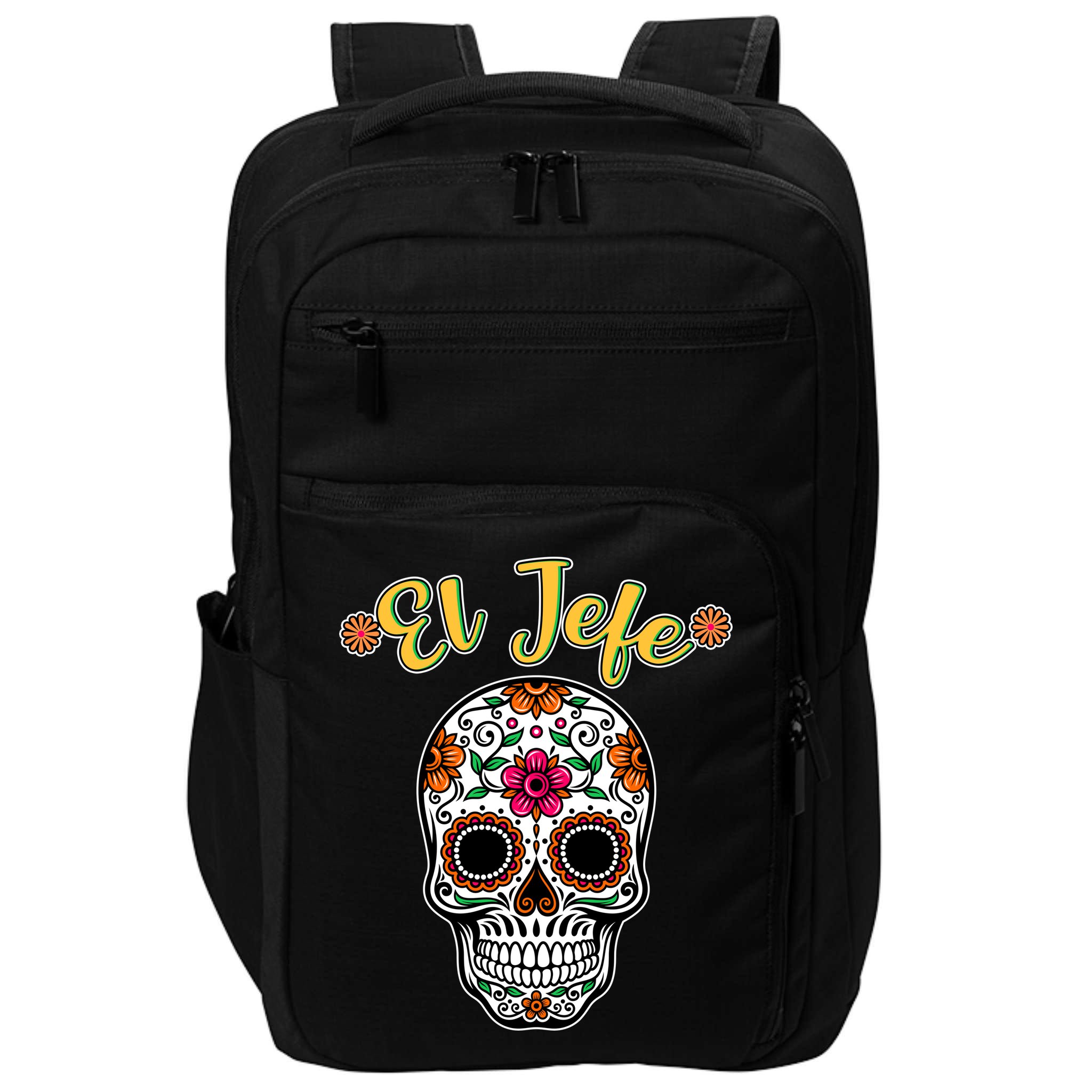 El Jefe Dia De Los Muertos Impact Tech Backpack