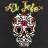 El Jefe Dia De Los Muertos Adult Drive Performance Visor