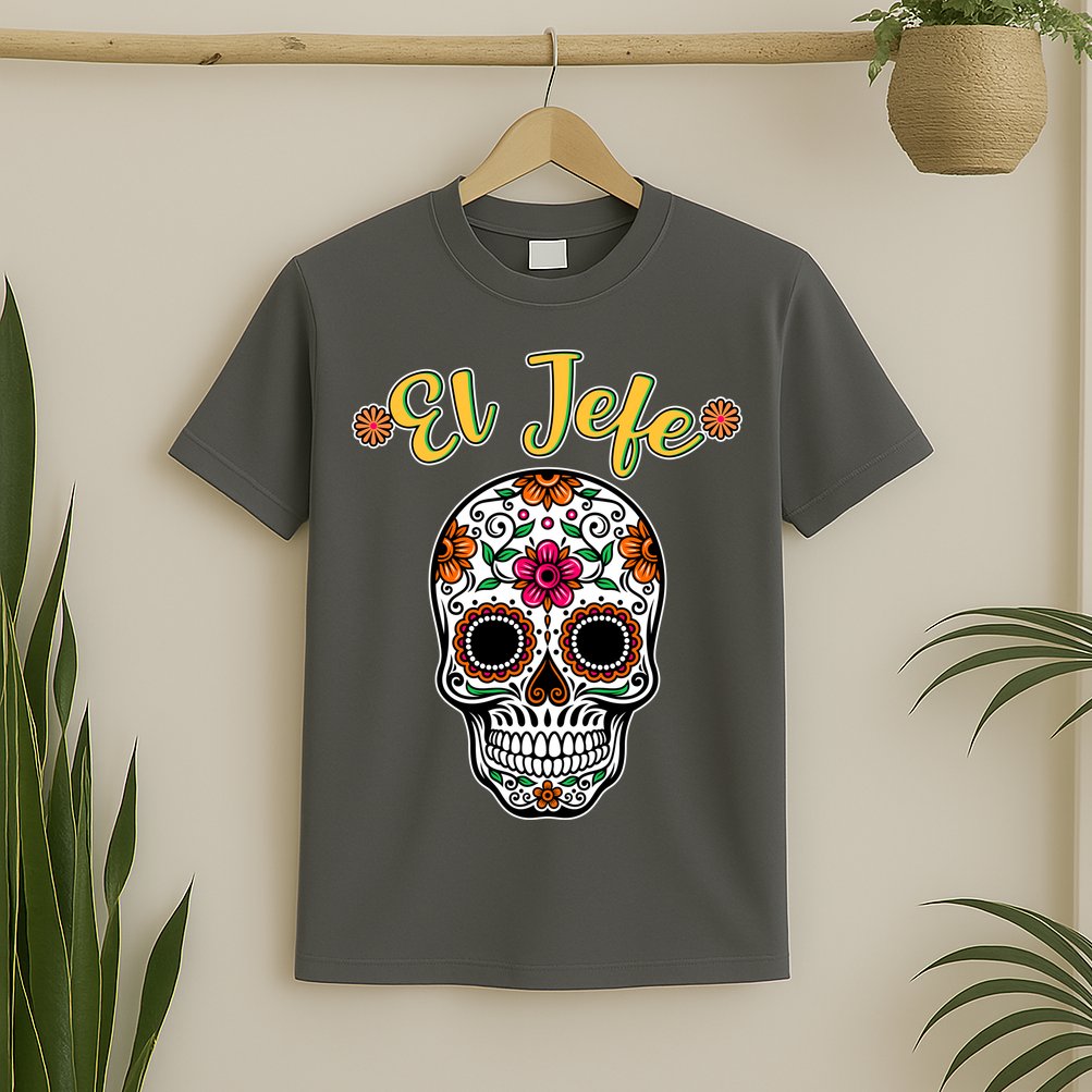 El Jefe Dia De Los Muertos T-Shirt