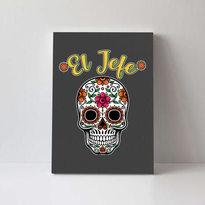 El Jefe Dia De Los Muertos Canvas