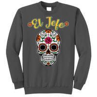 El Jefe Dia De Los Muertos Tall Sweatshirt