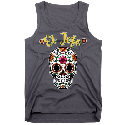 El Jefe Dia De Los Muertos Tank Top