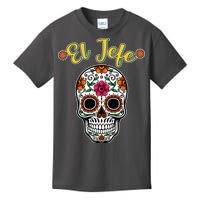 El Jefe Dia De Los Muertos Kids T-Shirt