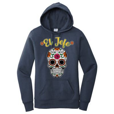 El Jefe Dia De Los Muertos Women's Pullover Hoodie