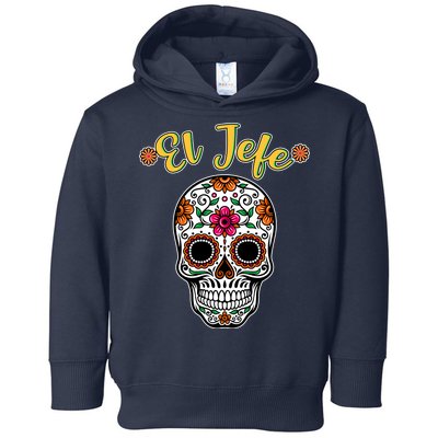 El Jefe Dia De Los Muertos Toddler Hoodie