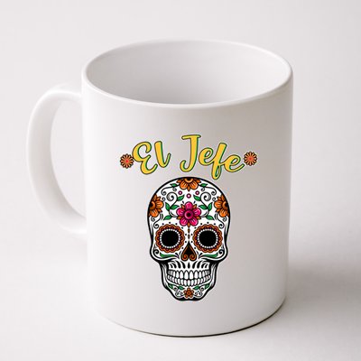 El Jefe Dia De Los Muertos Coffee Mug