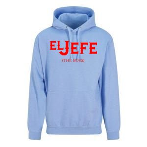 El Jefe (The Boss) Funny Text Logo Unisex Surf Hoodie