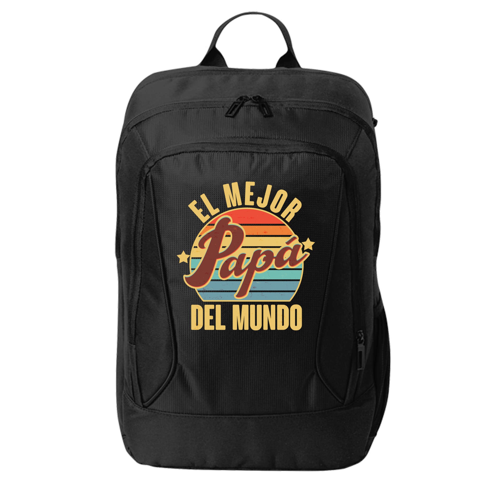 El Mejor Papá Del Mundo Vintage City Backpack