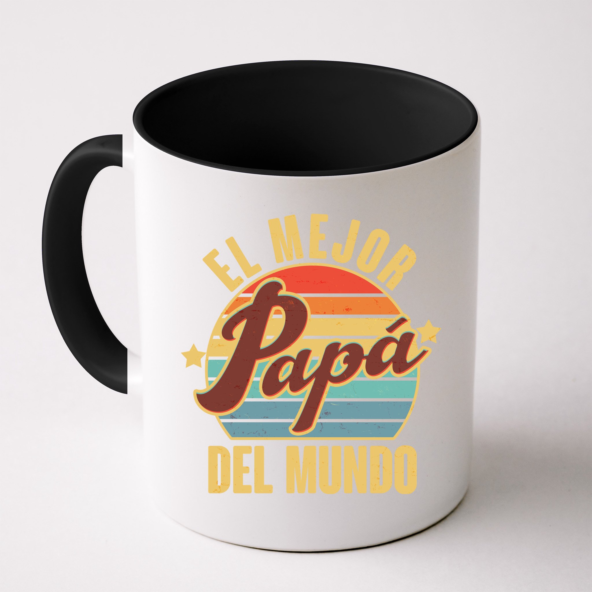 El Mejor Papá Del Mundo Vintage Mug