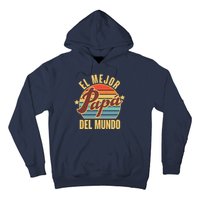 El Mejor Papá Del Mundo Vintage Hoodie