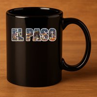El Paso 11oz C Handle Ceramic Mug