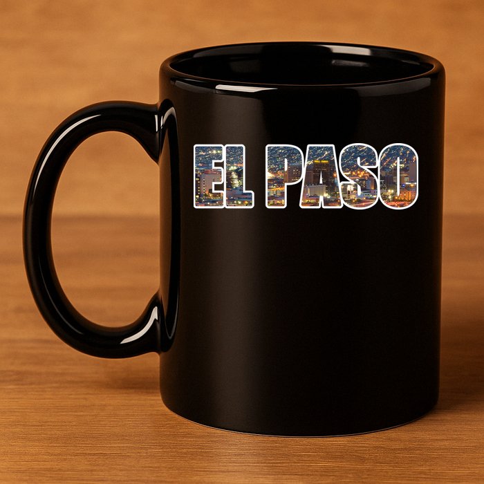 El Paso 11oz C Handle Ceramic Mug