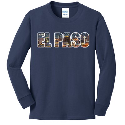 El Paso Kids Long Sleeve Shirt