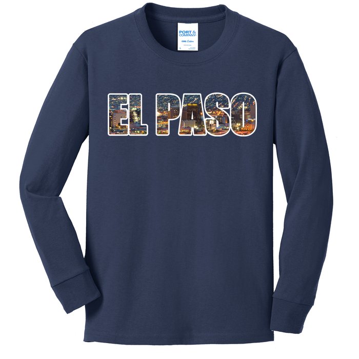 El Paso Kids Long Sleeve Shirt