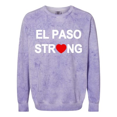 El Paso Strong Colorblast Crewneck Sweatshirt