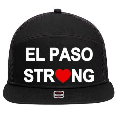 El Paso Strong 7 Panel Mesh Trucker Snapback Hat