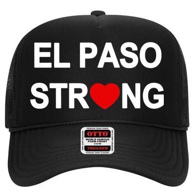 El Paso Strong High Crown Mesh Back Trucker Hat