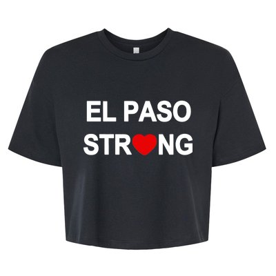 El Paso Strong Bella+Canvas Jersey Crop Tee