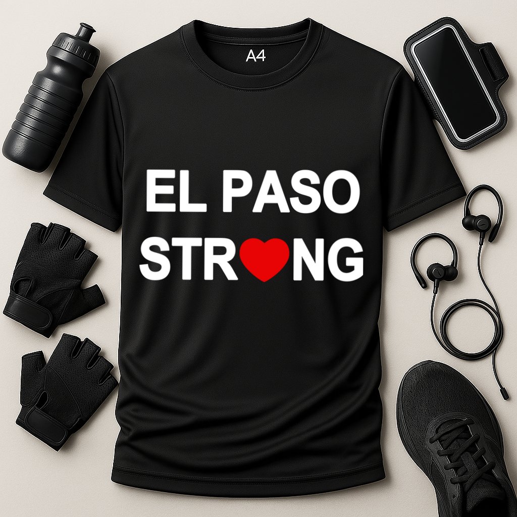 El Paso Strong Cooling Performance Crew T-Shirt