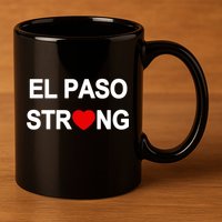 El Paso Strong 11oz C Handle Ceramic Mug