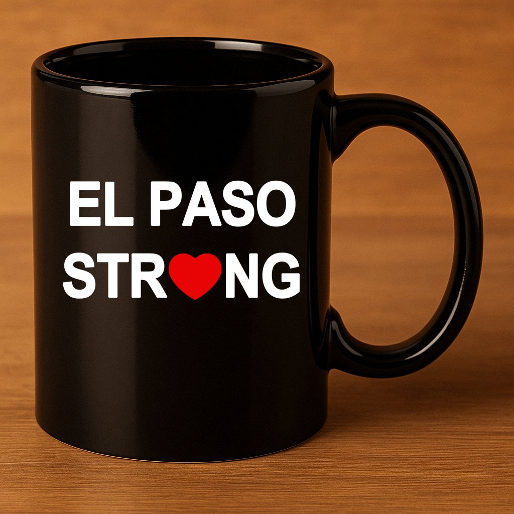 El Paso Strong 11oz C Handle Ceramic Mug