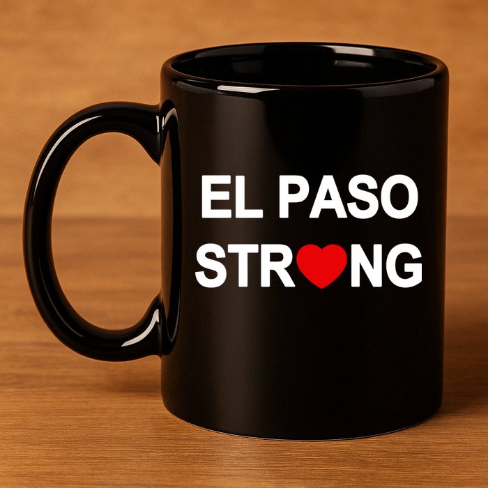 El Paso Strong 11oz C Handle Ceramic Mug