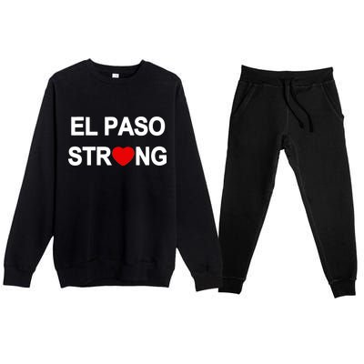 El Paso Strong Premium Crewneck Sweatsuit Set