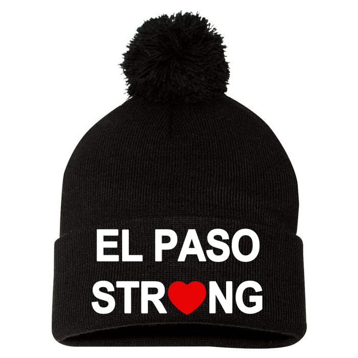 El Paso Strong Pom Pom 12in Knit Beanie