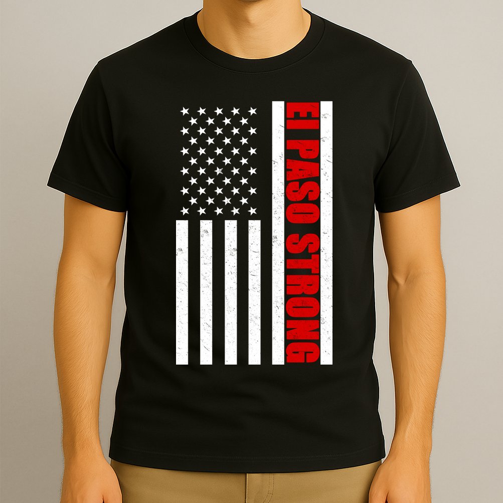 El Paso Strong American Flag T-Shirt