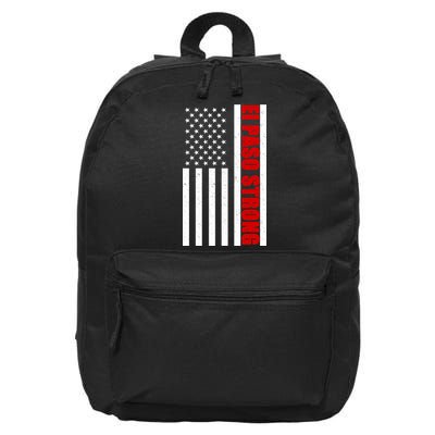 El Paso Strong American Flag 16 in Basic Backpack