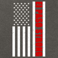 El Paso Strong American Flag Cotton Canvas Backpack