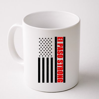 El Paso Strong American Flag Coffee Mug