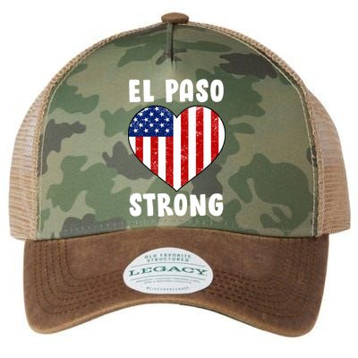 El Paso Strong American Texas Heart Legacy Tie Dye Trucker Hat