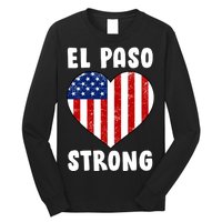 El Paso Strong American Texas Heart Long Sleeve Shirt