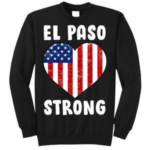 El Paso Strong American Texas Heart Sweatshirt