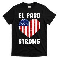 El Paso Strong American Texas Heart T-Shirt