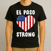 El Paso Strong American Texas Heart T-Shirt