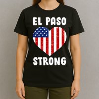 El Paso Strong American Texas Heart T-Shirt