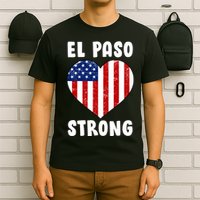 El Paso Strong American Texas Heart T-Shirt