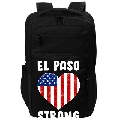 El Paso Strong American Texas Heart Impact Tech Backpack