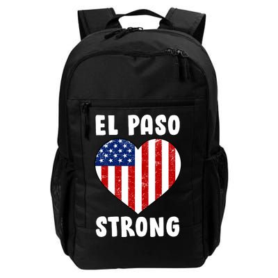 El Paso Strong American Texas Heart Daily Commute Backpack