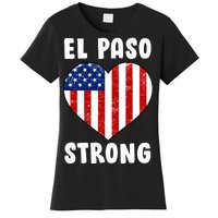 El Paso Strong American Texas Heart Women's T-Shirt