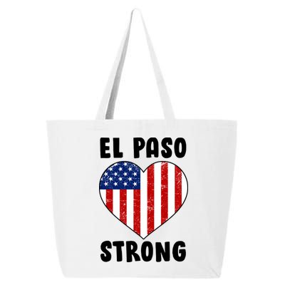 El Paso Strong American Texas Heart 25L Jumbo Tote