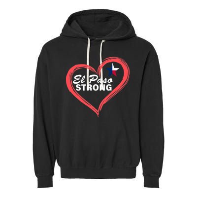 El Paso Strong Heart Texas Star Garment-Dyed Fleece Hoodie