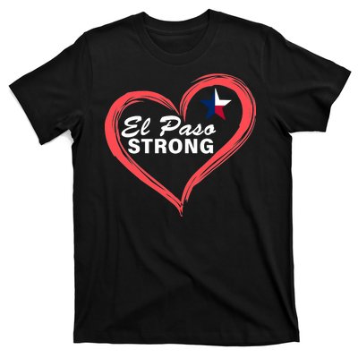 El Paso Strong Heart Texas Star T-Shirt