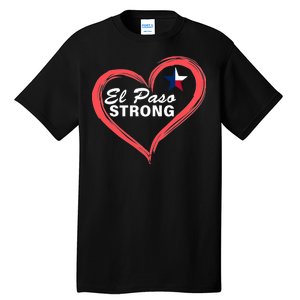 El Paso Strong Heart Texas Star Tall T-Shirt