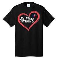 El Paso Strong Heart Texas Star Tall T-Shirt