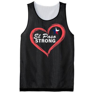 El Paso Strong Heart Texas Star Mesh Reversible Basketball Jersey Tank